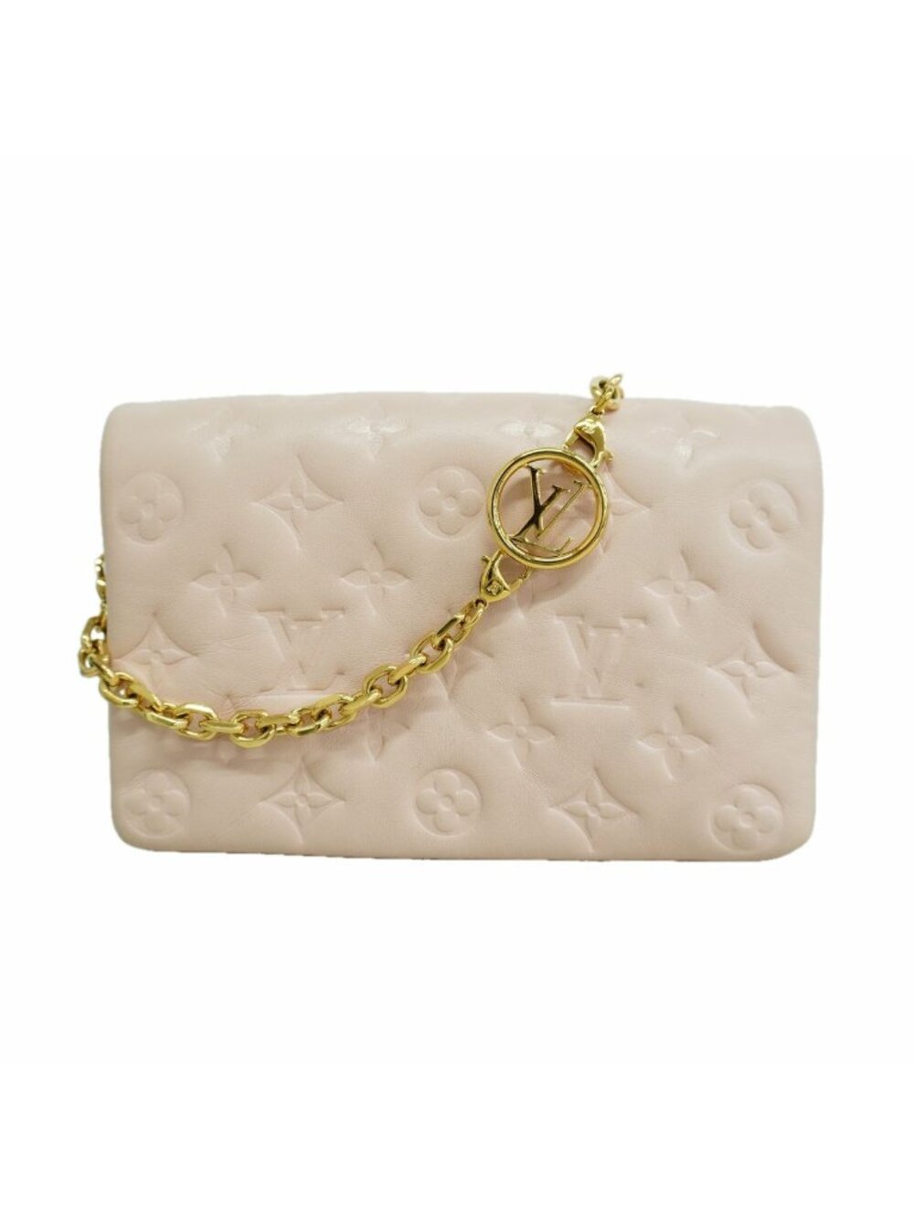 Louis Vuitton Shoulder Bag Monogram Coussin Pochette Rose Confetti